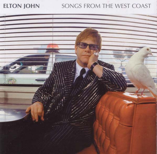 (Pictured: Elton John is pictured on the front...